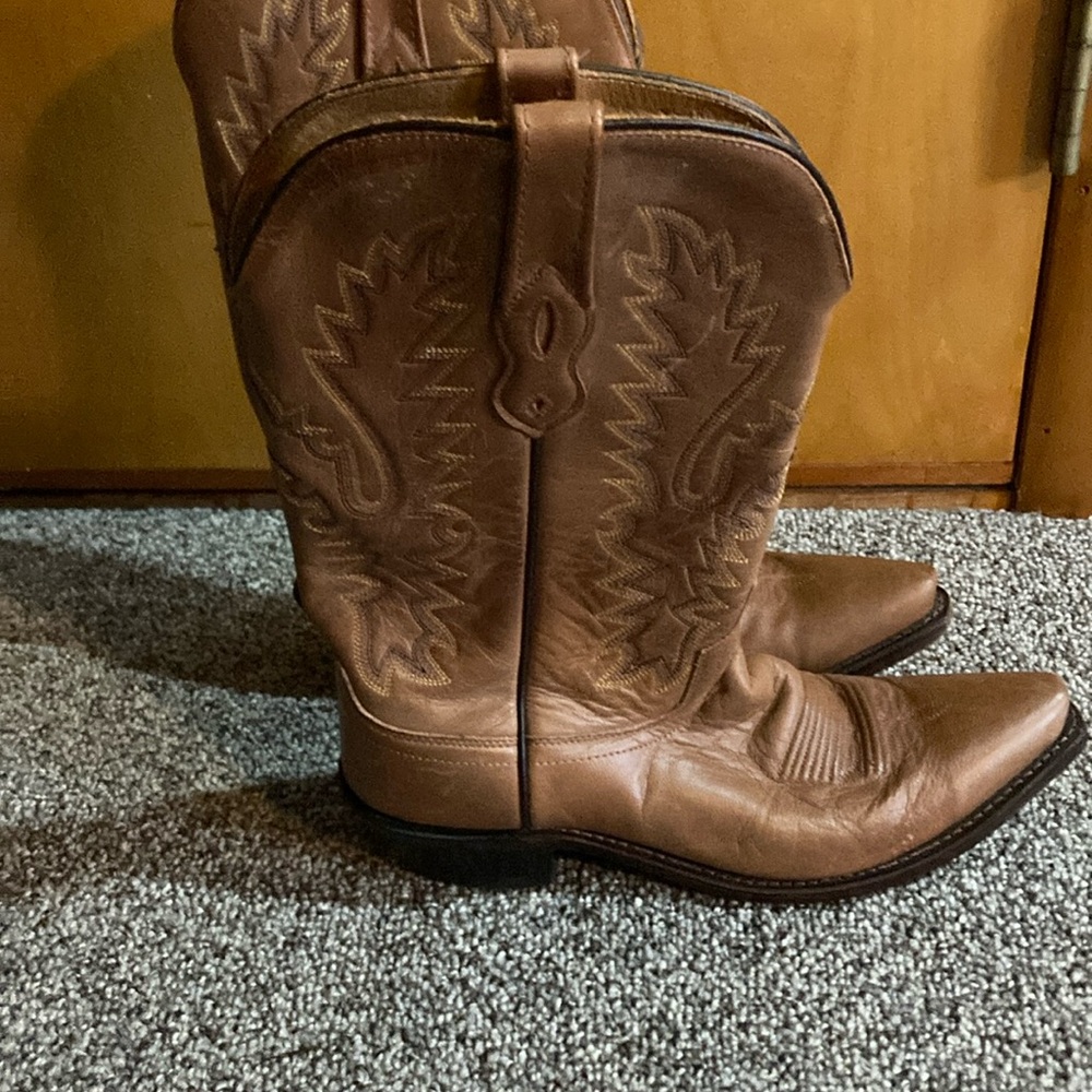 Brown Western Cowboy Boots